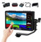 FEELWORLD F5 Pro V4 6 pollici DSLR Camera Field Monitor Bundle + Batteria+Custodia + Micro HDMI Cords - Monitor video touch screen con 3D LUT 1080P 4K HDMI con piastra di alimentazione esterna F970