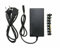 Universale Alimentatore 120W Caricabatterie PC Portatile Caricatore Adattatore per Notebook Laptop Completo di 8 diversi adattatori Regolazione di tensione manuale 12V 15V 16V 18V 19V 20V 24V