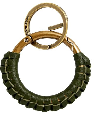 Fossil O Ring Keyfob Deep Olive