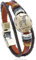 EsUkar Sternzeichen-Armbänder für Männer mehrsträngige geflochtene PU-Lederarmbänder Sternbild-Typenschild Freundschaftsarmband Armreif für Reisen Geschenke Steinbock
