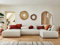 Lisa Design Onyx – 7-Sitzer Wohnlandschaft rechts – aus Stoff Beige