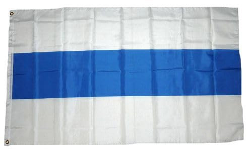 Fahne/Flagge weiß blau weiß Antikriegsflagge Russland 90 x 150 cm