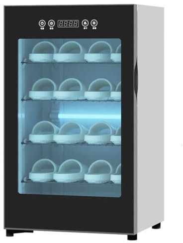 CYTBEK Sèche-Chaussures Intelligent, Armoire de séchage de Chaussures, Machine de Soins de séchage de stérilisation et de désodorisation, contrôle thermostatique à 60 °, Chauffage PTC à air Chaud