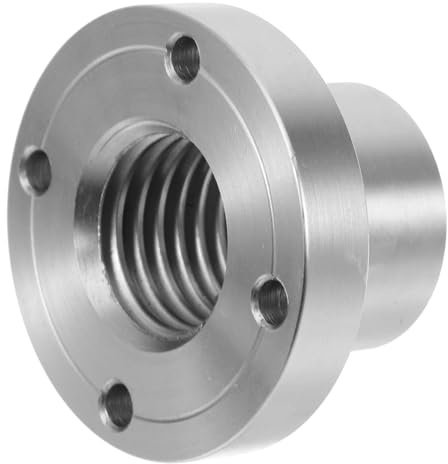 UPKOCH Lathe Chuck Adapter Woodworking Lathe Faceplate Silver Steel 2 Inch Flange Precise Machining Multifunctional for Woodworking Projects