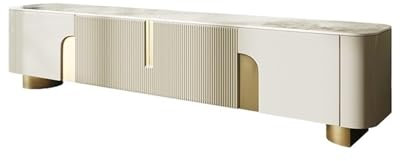GLigeT TV Lowboard Schiefer-Desktop-TV-Schrank, bodenstehender, einfacher, moderner Wandschrank mit großem Fassungsvermögen Fernsehtisch für TV