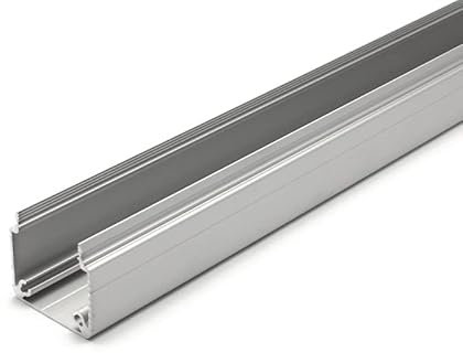 Goulotte de câbles en aluminium 40 x 40 profilés en aluminium découpe : 1930 mm