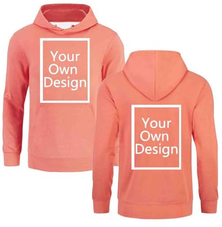 NSICBMNO Pink Oversized Hoodie Men Baggy Sweatshirt Customised Hoodies Plus Size Tunic Tops Design Your Own Hoodie Long Sleeve T Shirts Personalised Sweatshirt Hooded Jumpers Pullover