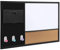 Spacetronik 3in1 Kombitafel, Magnettafel, Whiteboard & Kork-Pinnwand, Wandtafel mit trocken abwischbarer & magnetischer Schreibfläche, Memoboard für Büro, Schule & Zuhause (90x60 cm)