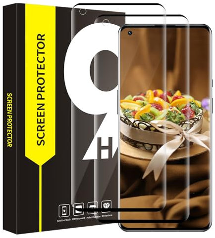 Bodyguard Verre Trempé pour Oneplus 10 Pro 5G, 9H Dureté, pas de bulles, 3D plein écran, Dureté 9H, Haute Sensibilité protection écran, Grande clarté Oneplus 10 Pro vitre protection-2 pièces