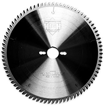 HM - Kreissägeblatt Typ Sandra 250 x 30 Z= 80 WZ für Tisch oder Formatkreissäge made in germany , 4250980600691