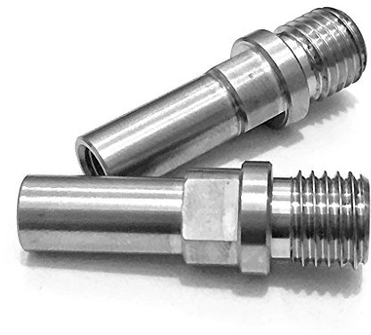 VEDA® 2X Titan Bremssockel M6/M10 x 1,25 – V-Brake Pfosten für Shimano Avid R9 Fahrradrahmen
