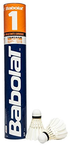 Babolat Feather Shuttle 1 Lenkrad, Weiß, 78