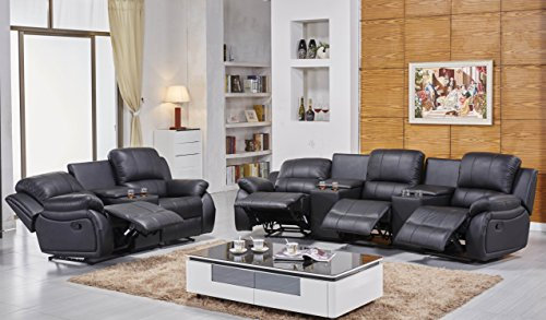 Mapo Möbel Ledersofas Kinosofas Relaxcouch Fernsehsofas 5129-Cup-3+2-S