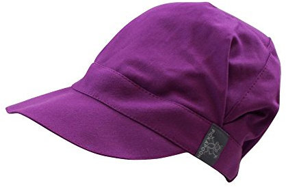 PICKAPOOH Schirmmütze Rico für Kinder und Erwachsene mit UV-Schutz Bio-Baumwolle, Dahlia Gr. 62