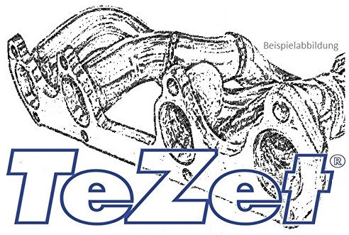 TeZet Fächerkrümmer - Nr. 10 C083 - Leistungssteigerung für Serien- oder Sportauspuff
