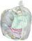 100 x Natural/Clear 90L Medium-Duty (28 Micron / 112 Gauge) Alina Coloured Refuse Sack / Polythene Dustbin Liner / Plastic Bin Bag / 90 Litre Natural/Clear Garbage Bag (100 Sacks)