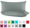 BaSaTex 2er-Pack Renforce-Kissenbezüge aus Baumwolle, 40 x 80 cm, in 13 modernen Farben, Baumwolle, Anthrazit, 40 x 80 cm