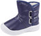 LACOFIA Stivali da Neve Invernali Bambino Scarpe Impermeabili Suola Antiscivolo in Gomma per Neonato Blu Marino 21/22