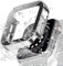 Miimall PC Case Compatible With Apple Watch Se Series 6/5/4 40mm/44mm Screen Protector Shell, All-Around Protection Plating Frame Tempered Glass Film Case For iWatch 44mm/40mm-Silver