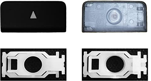 Bfenown Charnière de rechange pour clavier flèche vers le haut et vers le bas pour MacBook Pro/Air modèle A2141 A2442 A2485 A2251 A2289 A2179 A2337 A2338 A2681 2019-2022 pour remplacer le clavier vers