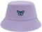 ZLYC Männer Frauen Sommer Fischerhüte Obst Hut, Butterfly Purple, One Size