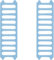 Bellaria Dufteinlage für AIR CUBE (Ocean Breeze / 2 St.) • Meeresfrische WC-Duft • Für Frische & wohlriechendes Bad • Toiletten Duft gegen schlechte Gerüche