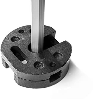 Hercules 4x 12kg HEAVY DUTY CAST IRON METAL GAZEBO AWNING MARQUEE LEG WEIGHTS