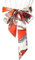 WENLOOY Schmaler Damenschal, Gürtel, Bandschal, lang, Skinny, Satin, Gürtel, Schärpe, Krawatte, Halstuch, Choker für Damen, B-Orange, Large