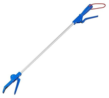 Greifzange mit Magnet Outdoor Müllzange 80cm Alu Greifhilfe Abfallgreifer Müllgreifer