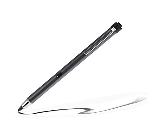 Broonel Silver Rechargeable Fine Point Digital Stylus - Compatible With HP EliteBook 840 G3 14 inch HD Ultrabook