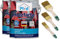 Plid® Holzfarbe Holzlack Anthrazitgrau Innen & Außen - Wetterschutzfarbe Anthrazitgrau Holzfarbe Außen - Dauerhafte Holzschutzfarbe - Farbe für Holz - Lackfarbe Wetterfest - Made in Germany 5l Set