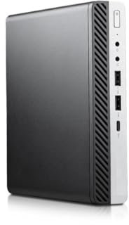 PC Mini Computer EliteDesk Pronto All'Uso, Intel Core i5-7400t Ram 8GB SSD M.2 256GB, Pacchetto Office 2021, Windows 11 Pro e Chiavetta Wi-Fi (Ricondizionato)