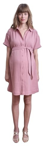 VERTBAUDET Robe Chemise Courte Gaze de Coton Grossesse