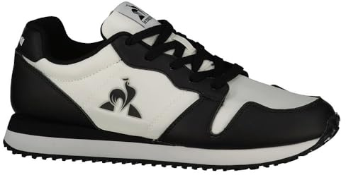 Le Coq Sportif Platinium_2 Optical White/Black, Unisex-Sneaker für Erwachsene, Größe 45, Weiß/Schwarz (Optical White Black), 45 EU