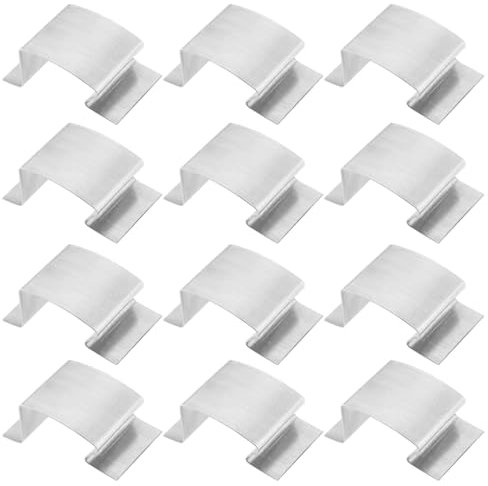 LT Easiyl 50Pcs Clips de Verre à Effet de Serre Clips de Vitrage de Serre en Acier Inoxydable 25 mm X 10 mm X 15 mm Clips G à Ressorts en Verre de Serre Réparations de Vitrage Clips de Remplacement