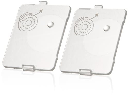 2pcs Bobbin Cover Plates, Plastic Bobbin Cover Slide Plate for Singer Sewing Machine #416428301-3321, 4411 Heavy Duty, 4423 Heavy Duty, 44S, 4452