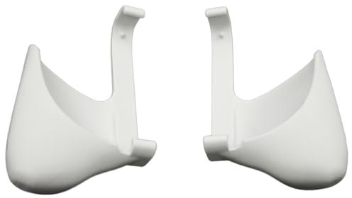 Genérico Mango de mando de videojuego para Retroid Pocket 5, adecuado para Retroid Pocket 5 Mango de agarre de consola de juegos (Blanco)