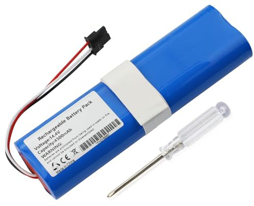 ANTIEE Vacuum Cleaner Akku für Philips Homerun 3000, XU3110/01, XU3110/02 C1048A2 Robots aspirateurs domestiques ménagers 14.4V 4500mAh