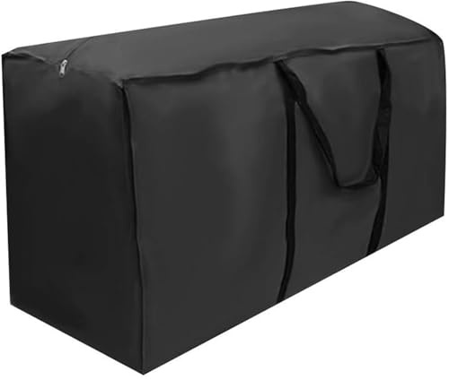 Aufbewahrungstasche für Gartenmöbel-Kissen – Robuste 210D Oxford Hülle mit Griffen für Terrassenmöbel, Decken, Weihnachtsbaum (173 * 76 * 51 cm)