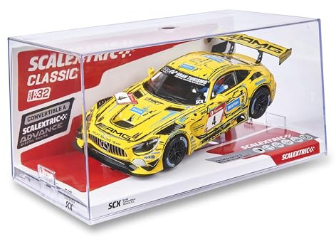 SCALEXTRIC - Klassisches Rennfahrzeug - Slotauto - Maßstab 1:32 (Mercedes AMG GT3-24h Nürburgring '23)