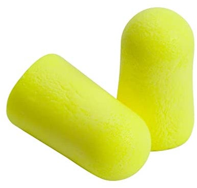 3M E-A-R E-A-Rsoft Yellow Neons Inserti Auricolari, 36 dB, Senza Cordino, Scatola da 250 Paia, ES-01-001