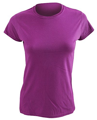 Gildan Ladies Soft Style Short Sleeve T-Shirt (M) (Heliconia)