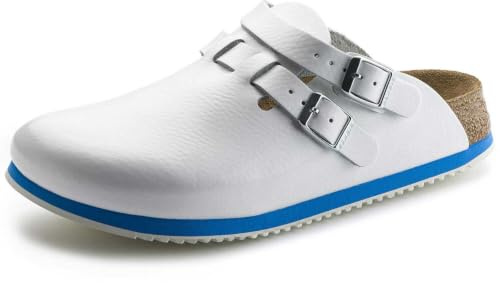 Birkenstock Unisex Kay Leder SoftfootbedClogs