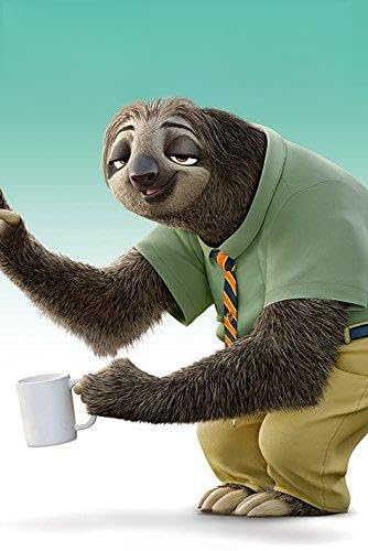 Zootropolis Flash Maxi-Poster, Holz, mehrfarbig, 91,5 x 61 x 0,02 cm