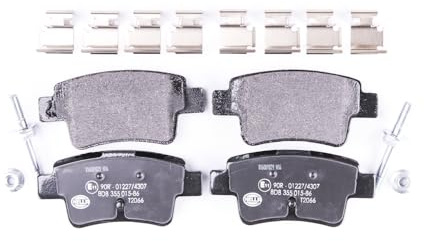 HELLA 8DB 355 015-861 Bremsbeläge | Kompatibel mit: OPEL CORSA D, CORSA D Kasten/Schrägheck