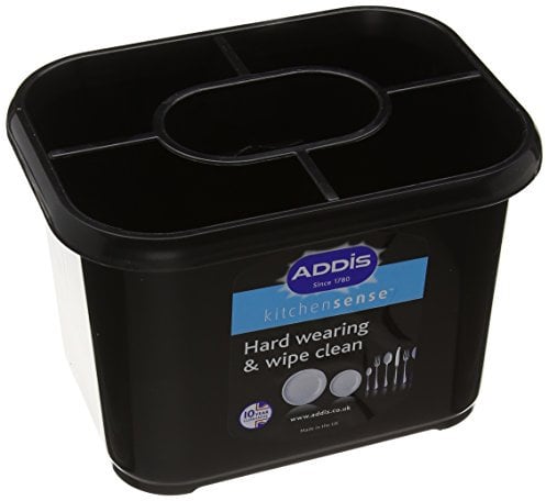 Addis Cutlery Drainer In Soft Black 571711