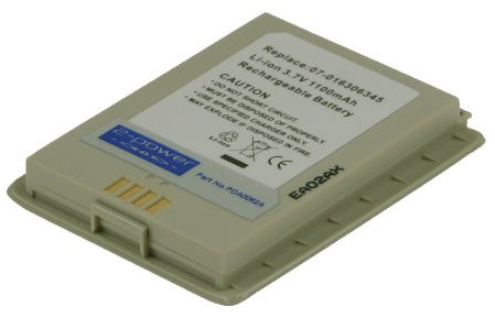 2-Power Compatible Asus P505 PDA Battery 3.7v 1100mAh Replaces Original Part Number 07-016306345