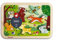 Janod Chunky-Puzzle aus Holz, Waldtiere, 7 Teile, Entwicklung der Feinmotorik und Konzentration, ab 18 Monaten, J07023, Einfarbig