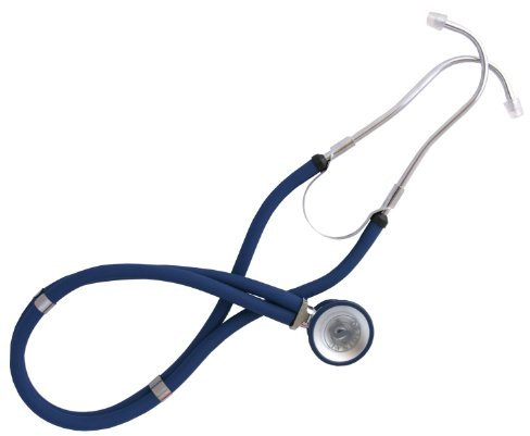 Stethoskop Rappaport Doppelkopf blau