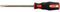 KS Tools 965.0913 Tournevis à fente 3,2 mm 1/8 200 mm Titane